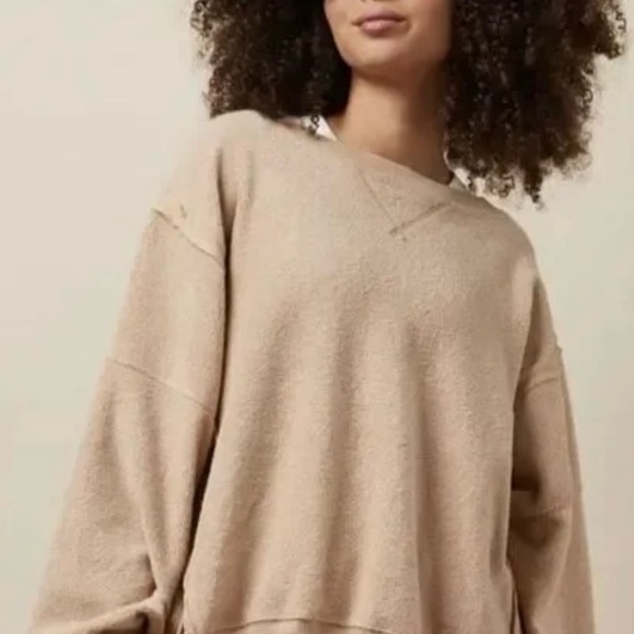 American Eagle Outfitters Sweaters - American Eagle This Feels Seriously Lived-In Tan Sweater